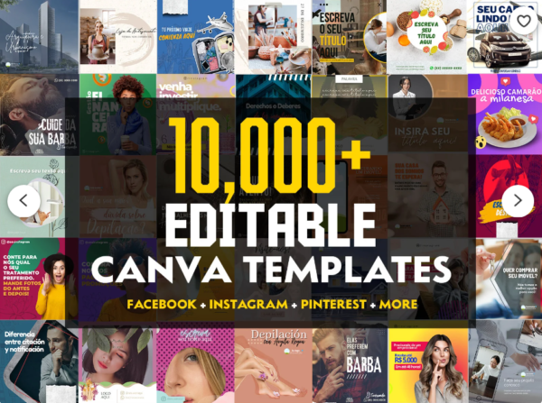 10,000+ Canva Editable Templates